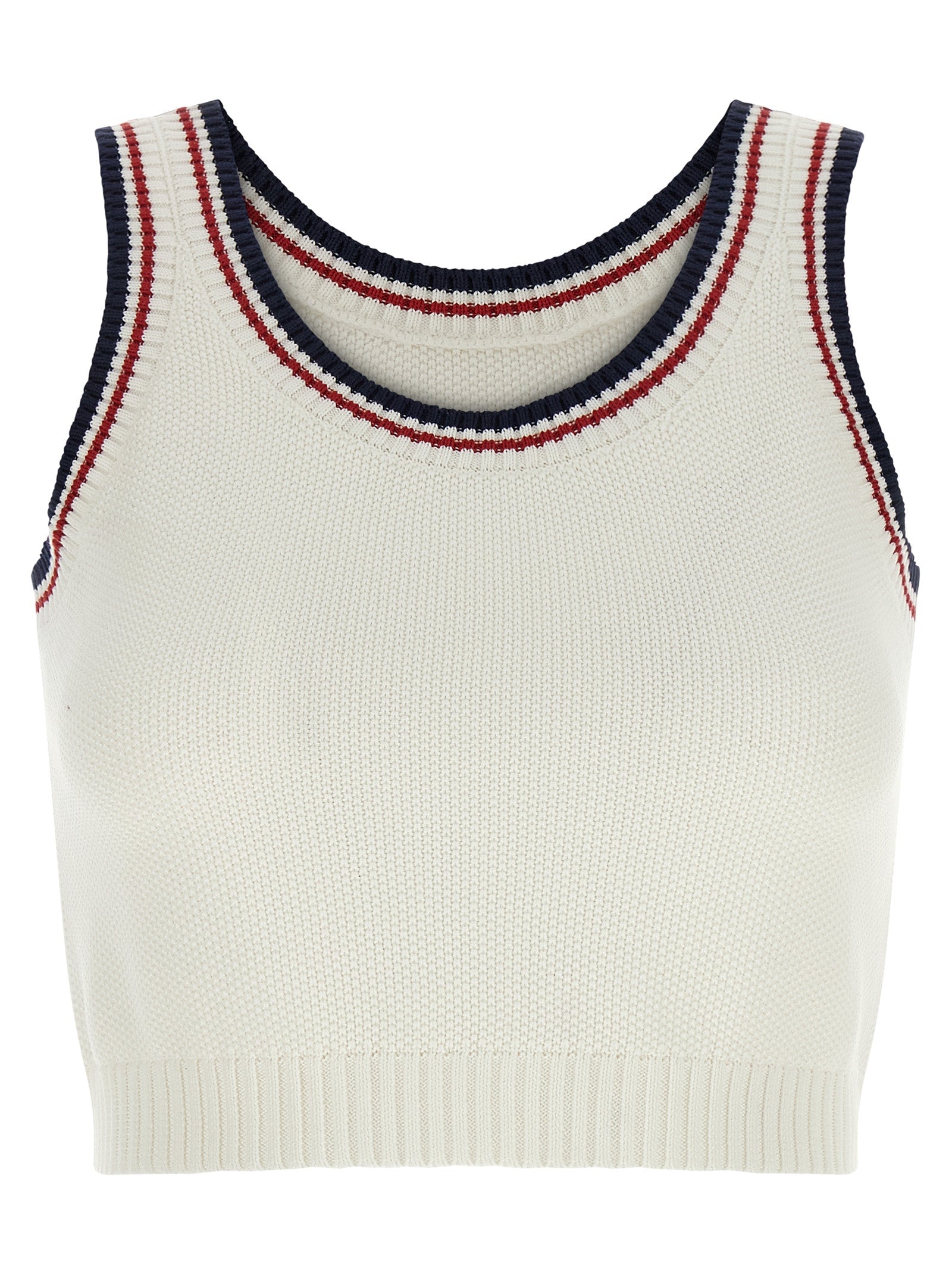 Brunello Cucinelli White Cotton Top