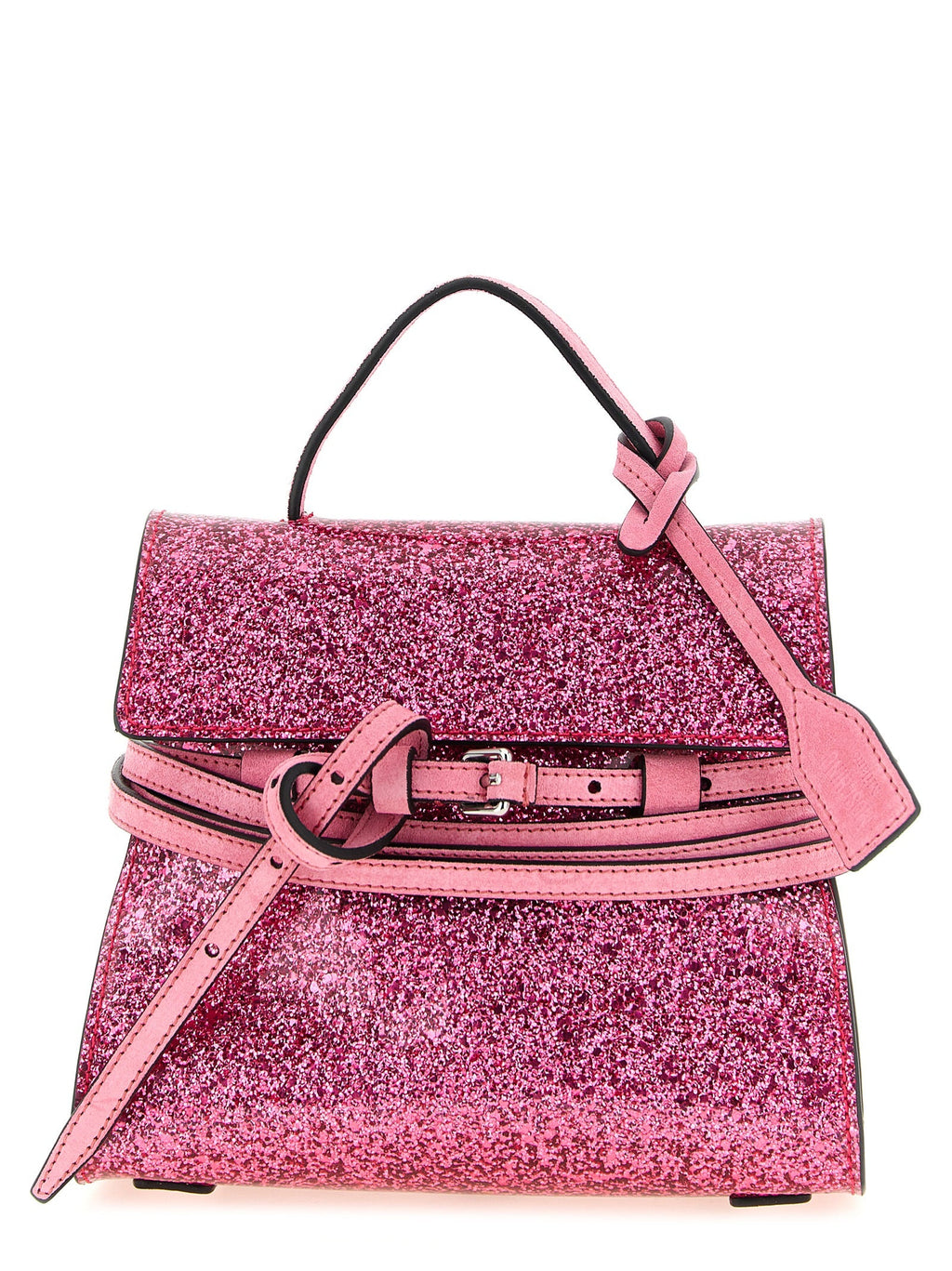 Moschino Multicolor Leather Handbag