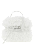 Moschino White Leather Handbag Moschino