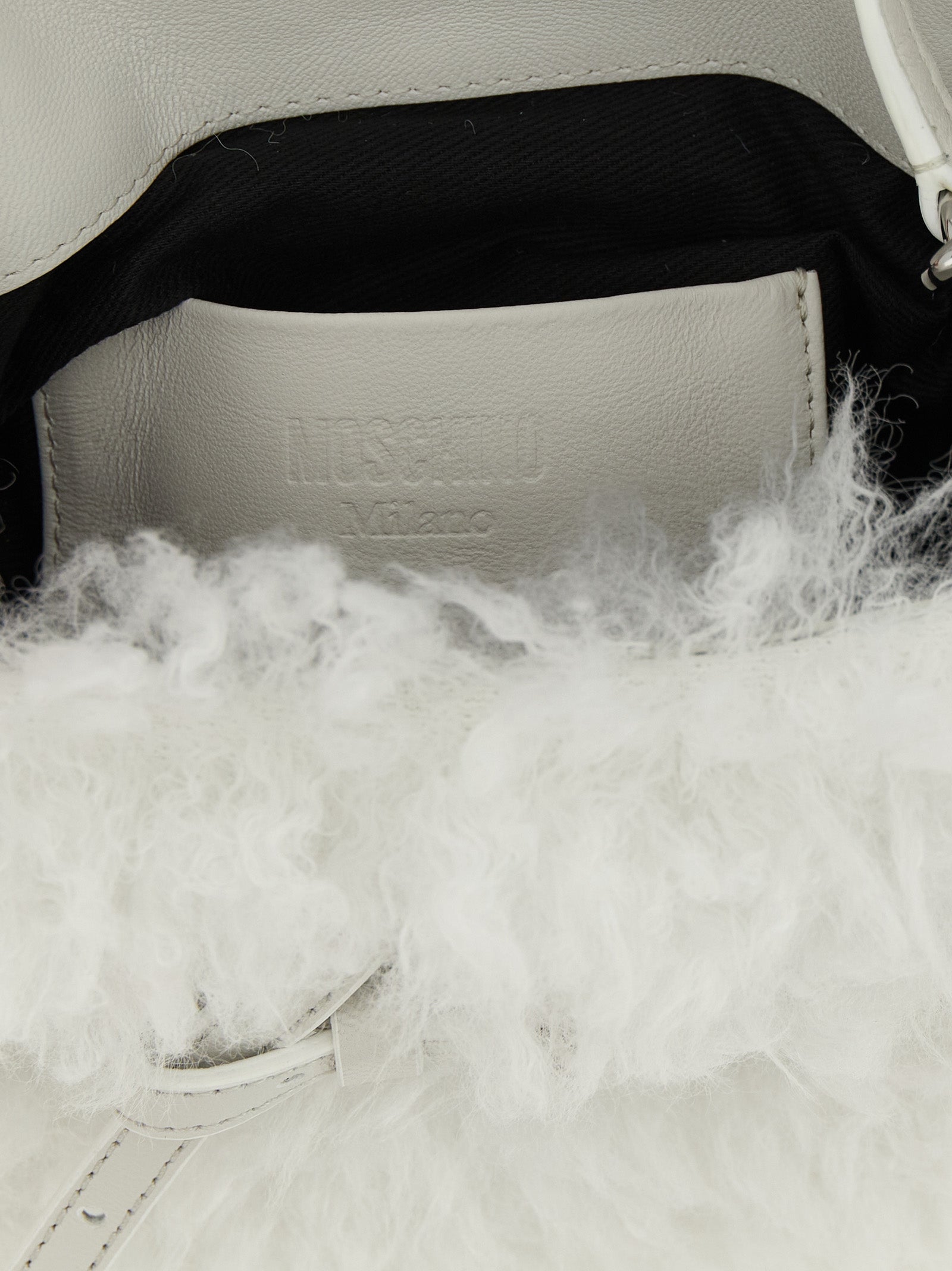 Moschino White Leather Handbag Moschino
