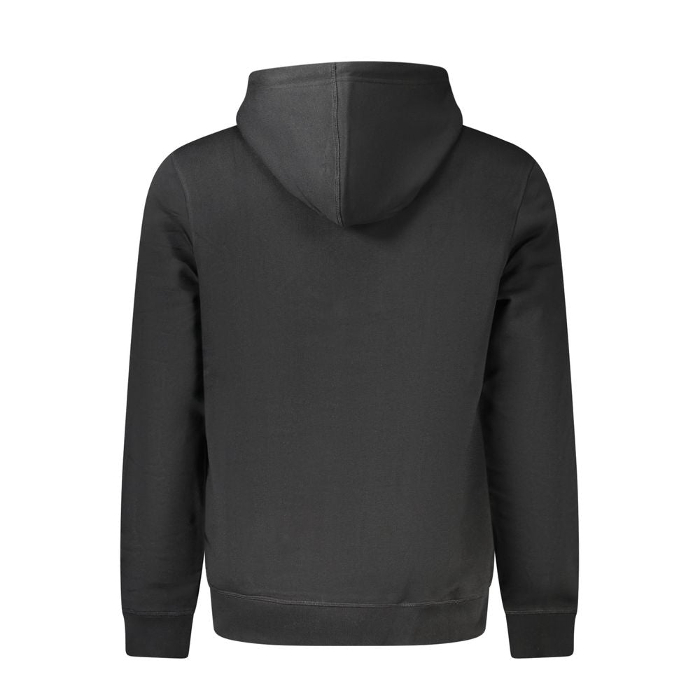 Hugo Boss Black Cotton Men's Hooded Sweatshirt Hugo Boss