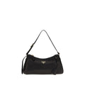 Prada Black Calf Leather Bos Taurus Shoulder Bag Prada