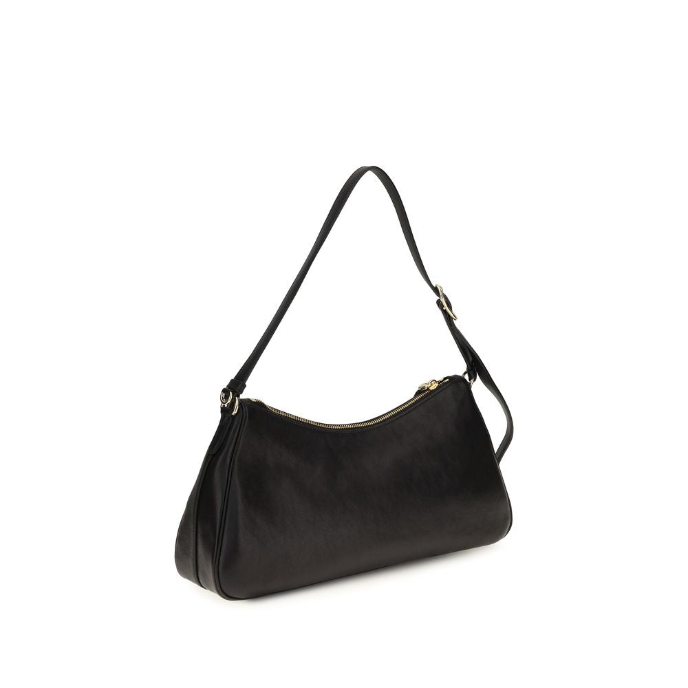 Prada Black Calf Leather Bos Taurus Shoulder Bag Prada