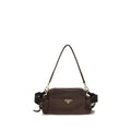 Prada Brown Napa Leather / Calf Bos Taurus Shoulder Bag