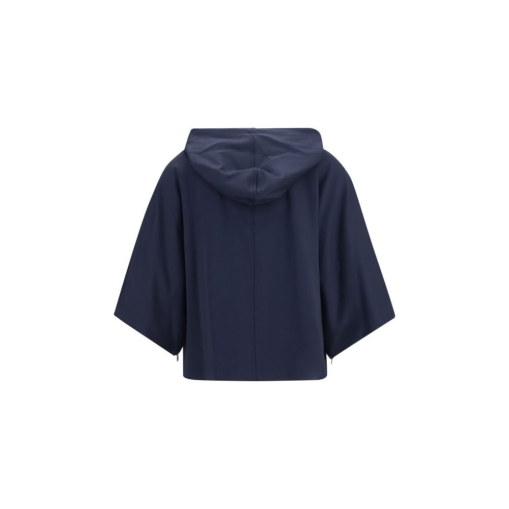 Max Mara Blue Polyamide Sweatshirt Max Mara