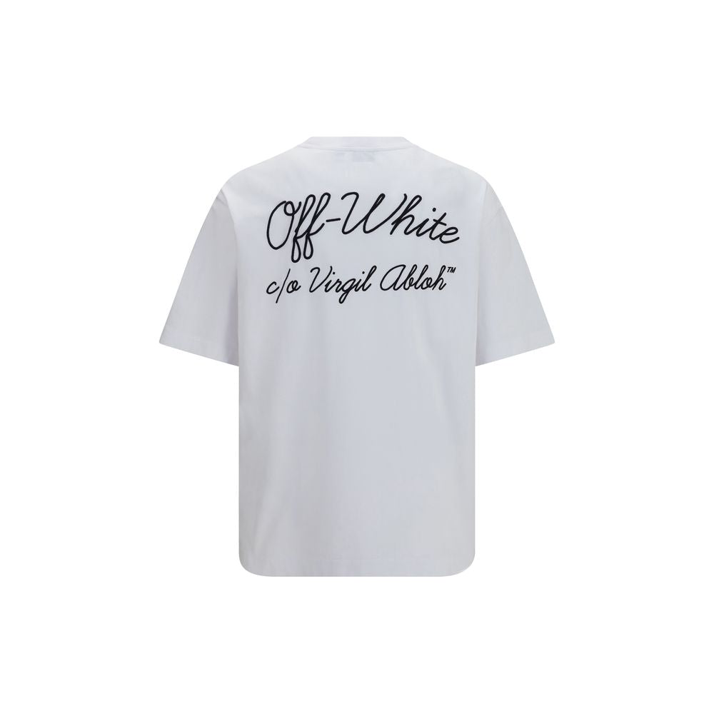 Off-White White Cotton T-Shirt