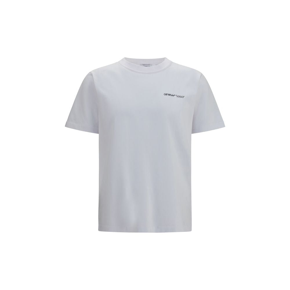 Off-White White Cotton T-Shirt