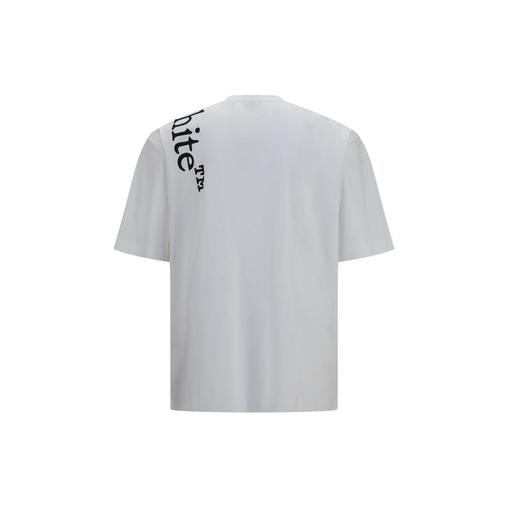 Off-White White Cotton T-Shirt