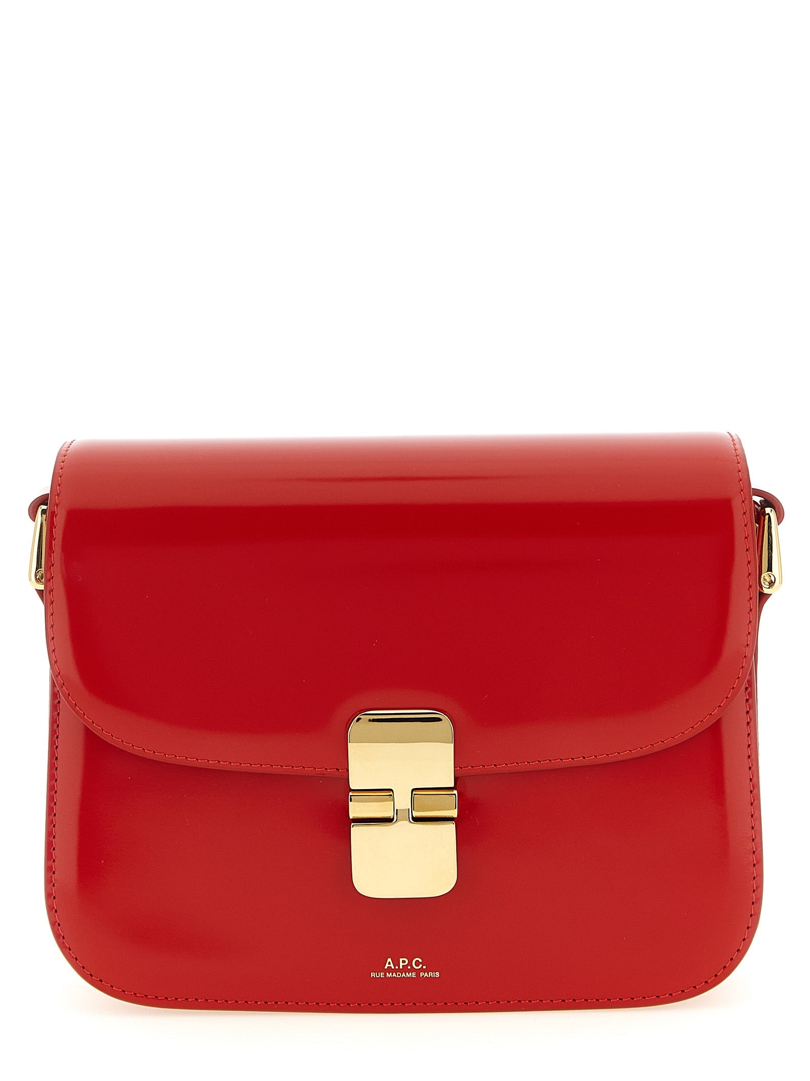 A.P.C. Multicolor Cowhide Crossbody Bag