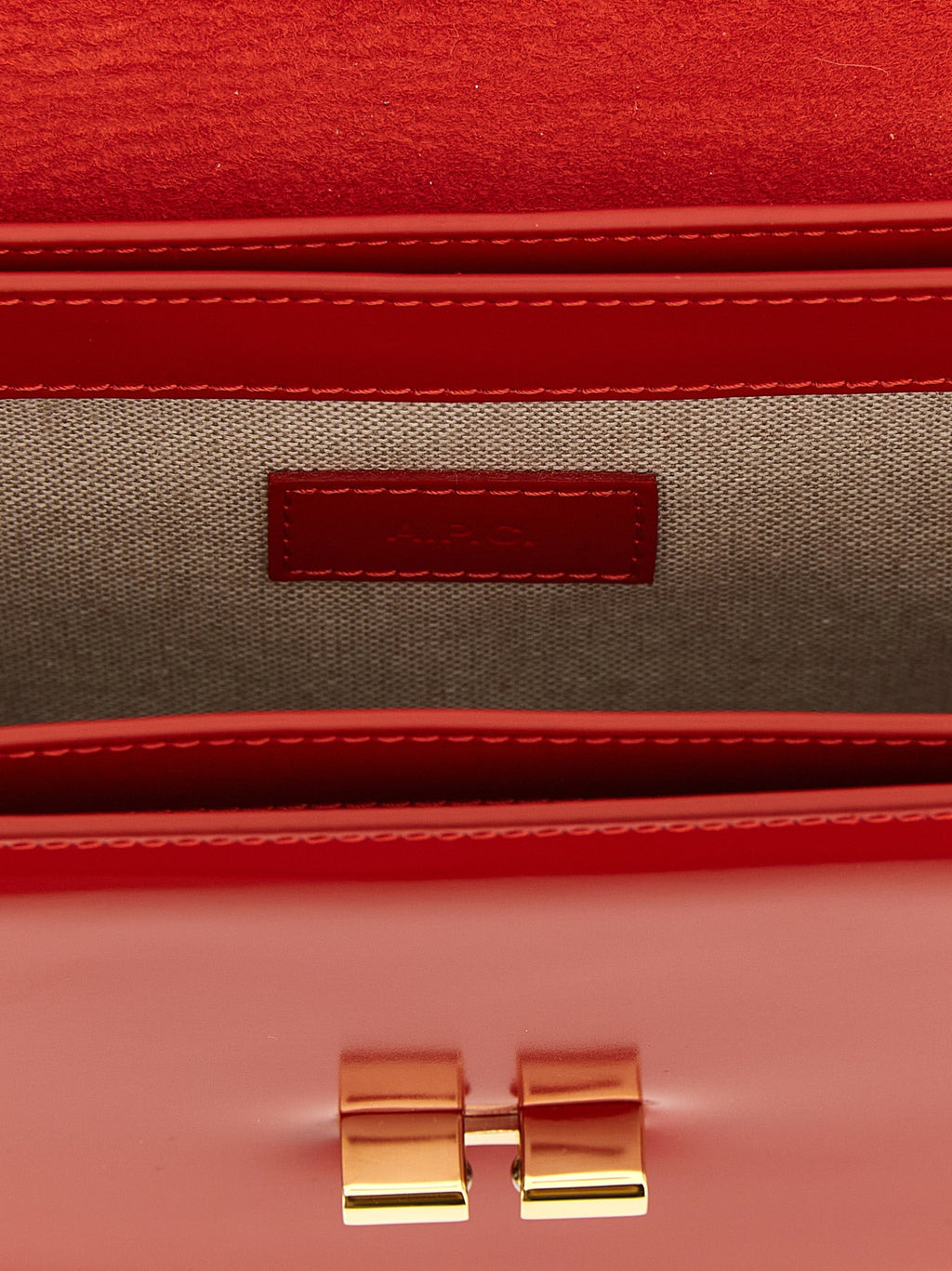 A.P.C. Multicolor Cowhide Crossbody Bag