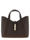 Furla Brown Calfskin Tote Bag