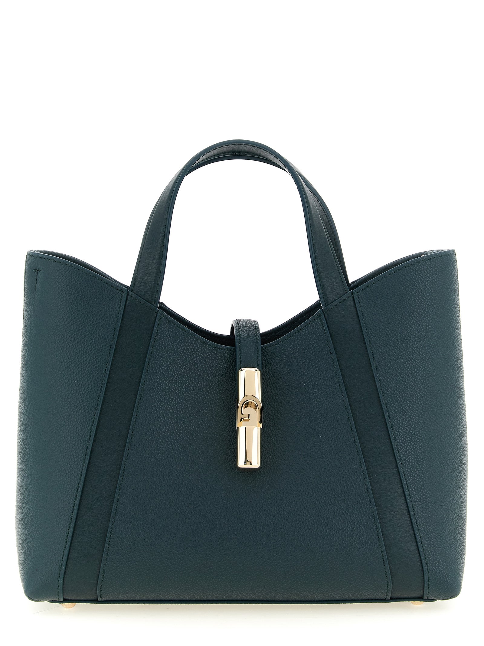 Furla Bicolor Calfskin Tote Bag
