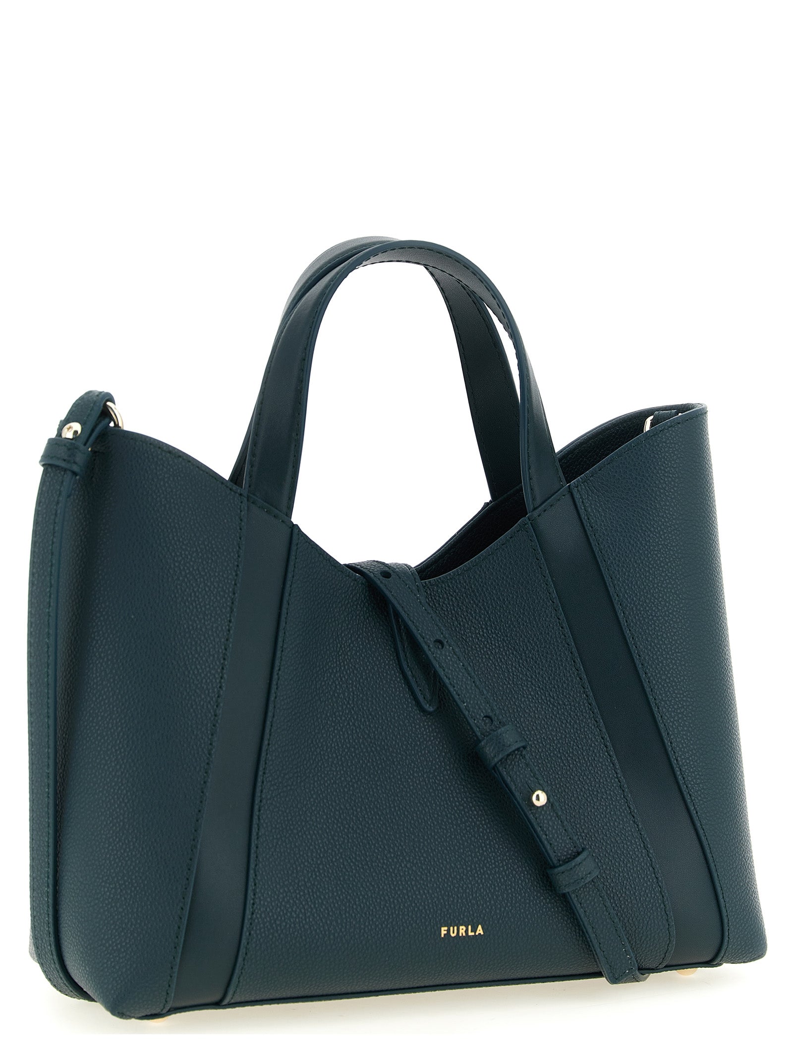 Furla Bicolor Calfskin Tote Bag