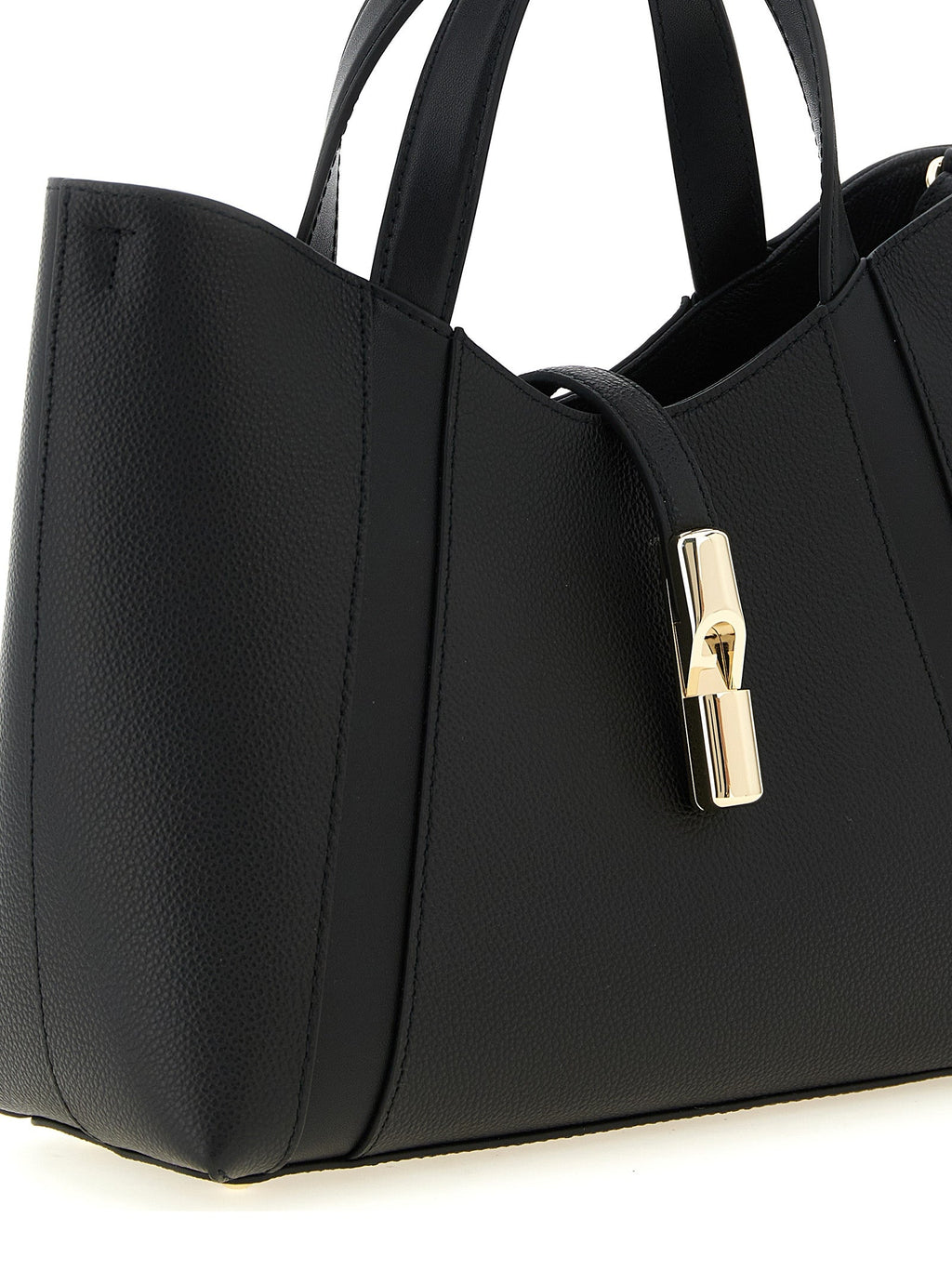 Furla Black Calfskin Tote Bag Furla