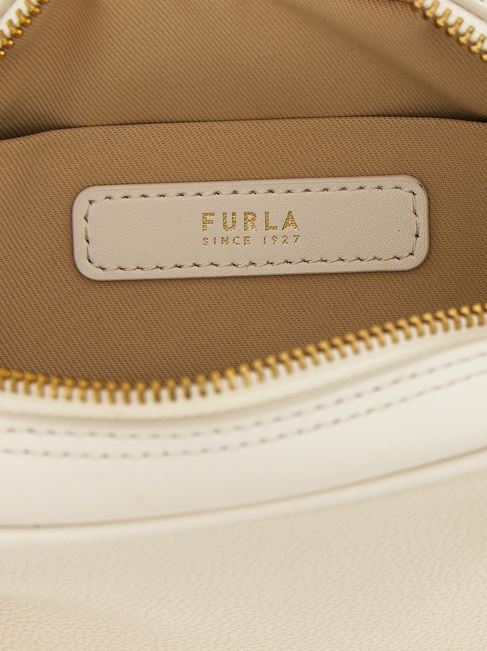 Furla White Calfskin Handbag Furla