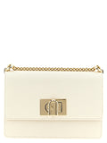 Furla White Calfskin Crossbody Bag
