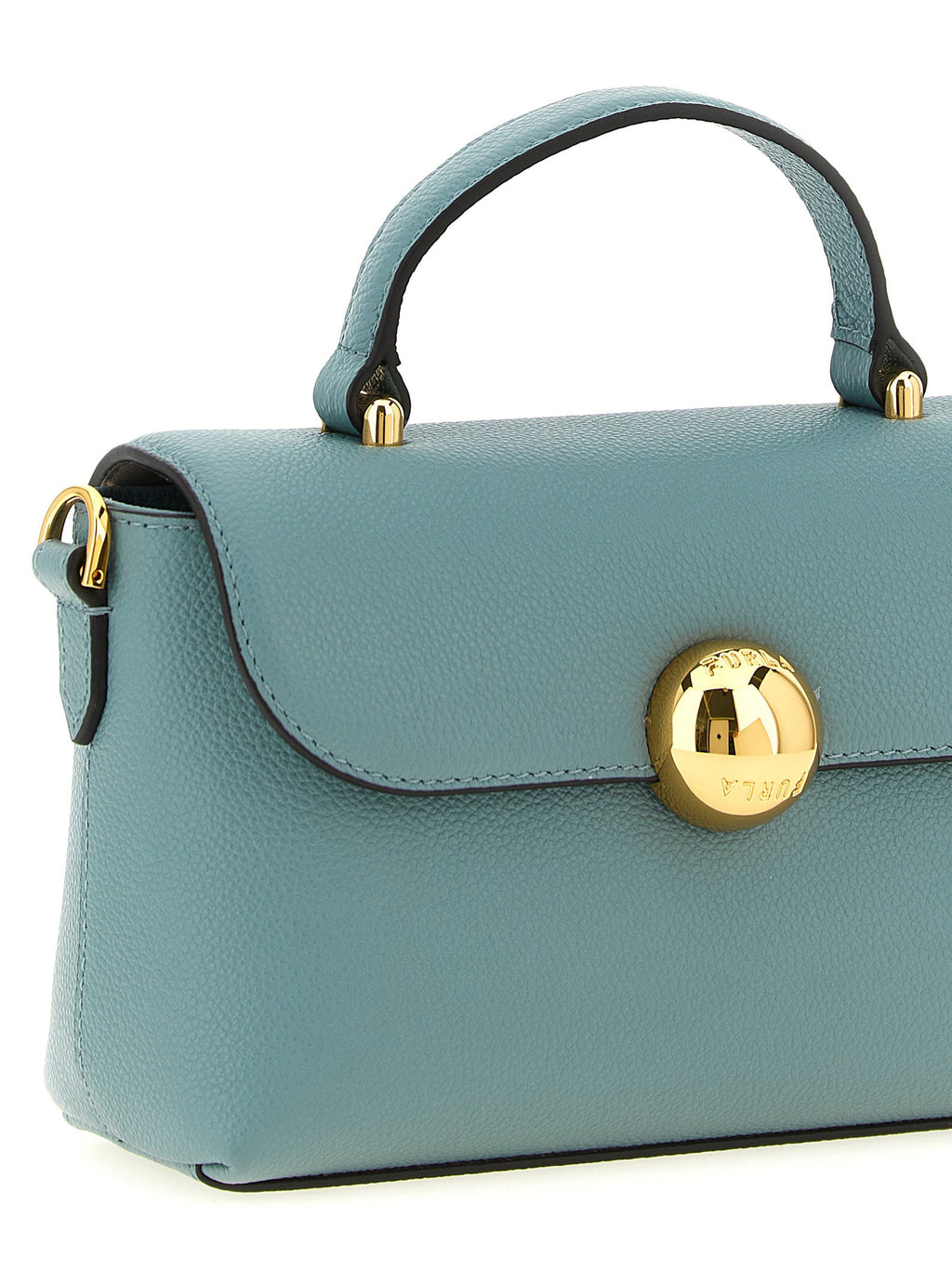 Furla Blue Calfskin Handbag Furla