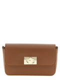 Furla Brown Calfskin Crossbody Bag Furla