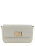Furla Gray Calfskin Crossbody Bag