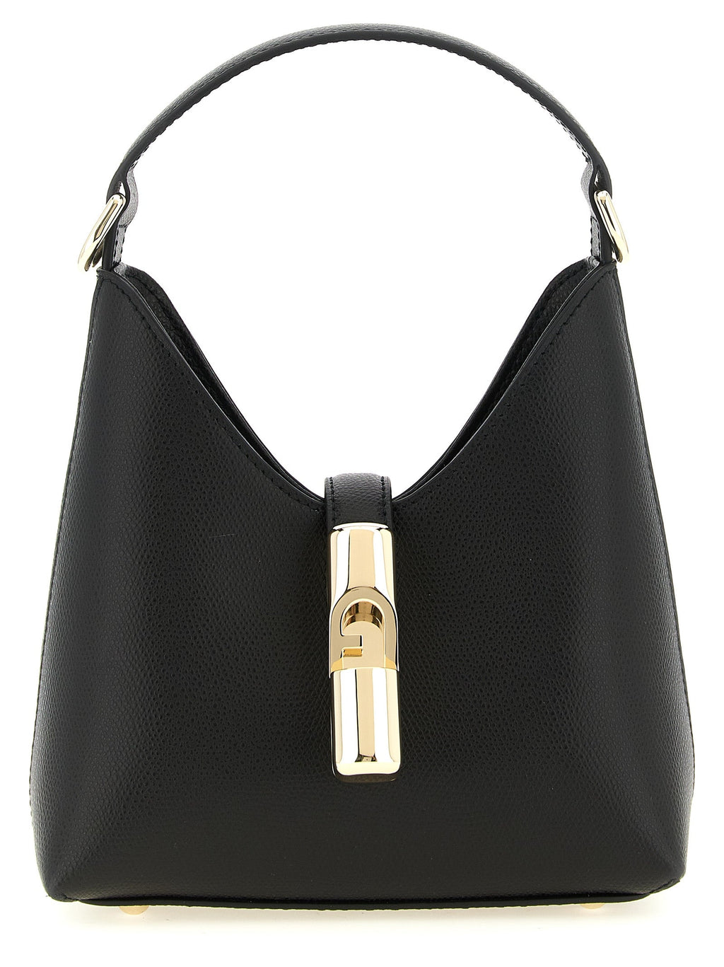 Furla Black Calfskin Handbag Furla