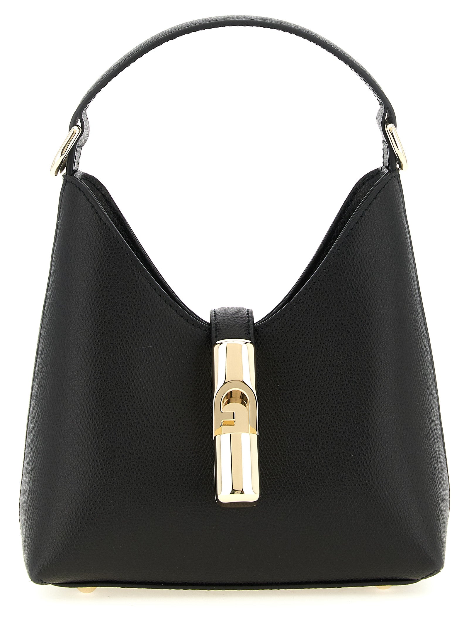 Furla Black Calfskin Handbag Furla