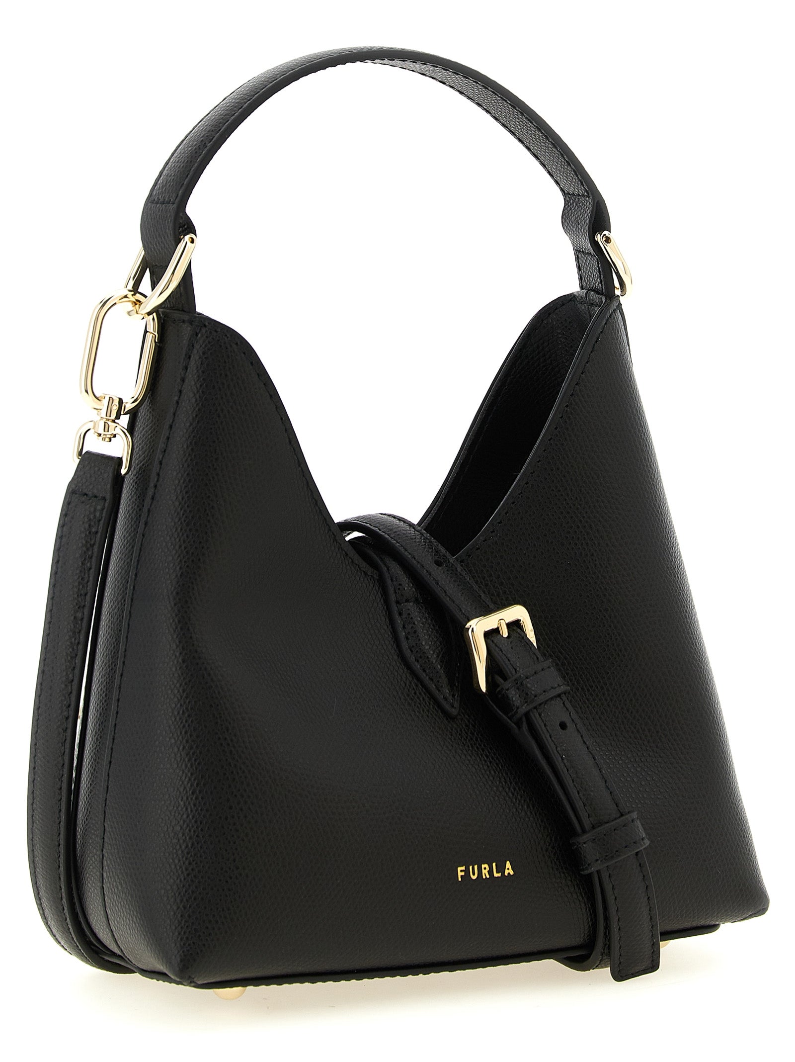Furla Black Calfskin Handbag Furla
