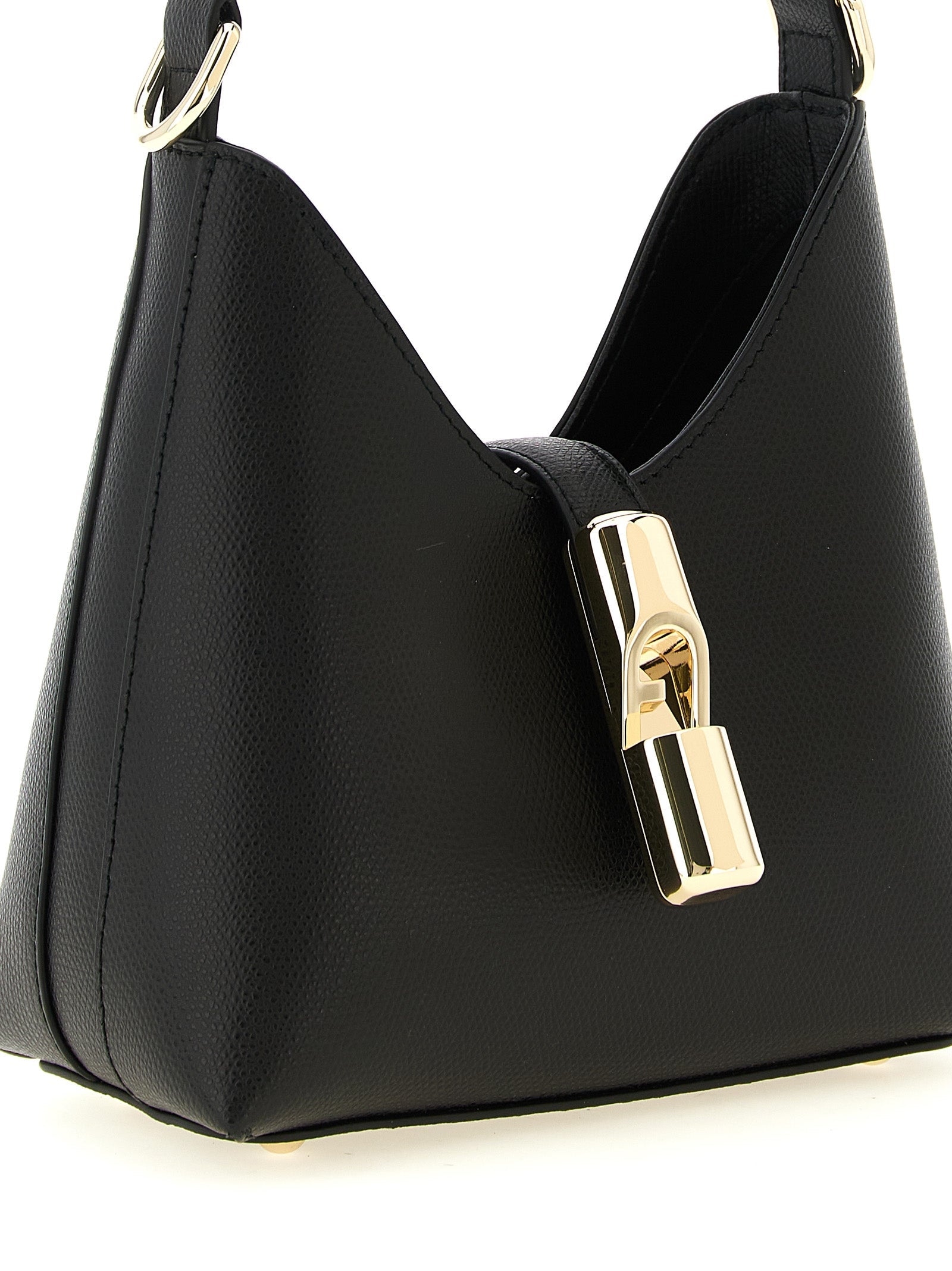 Furla Black Calfskin Handbag Furla