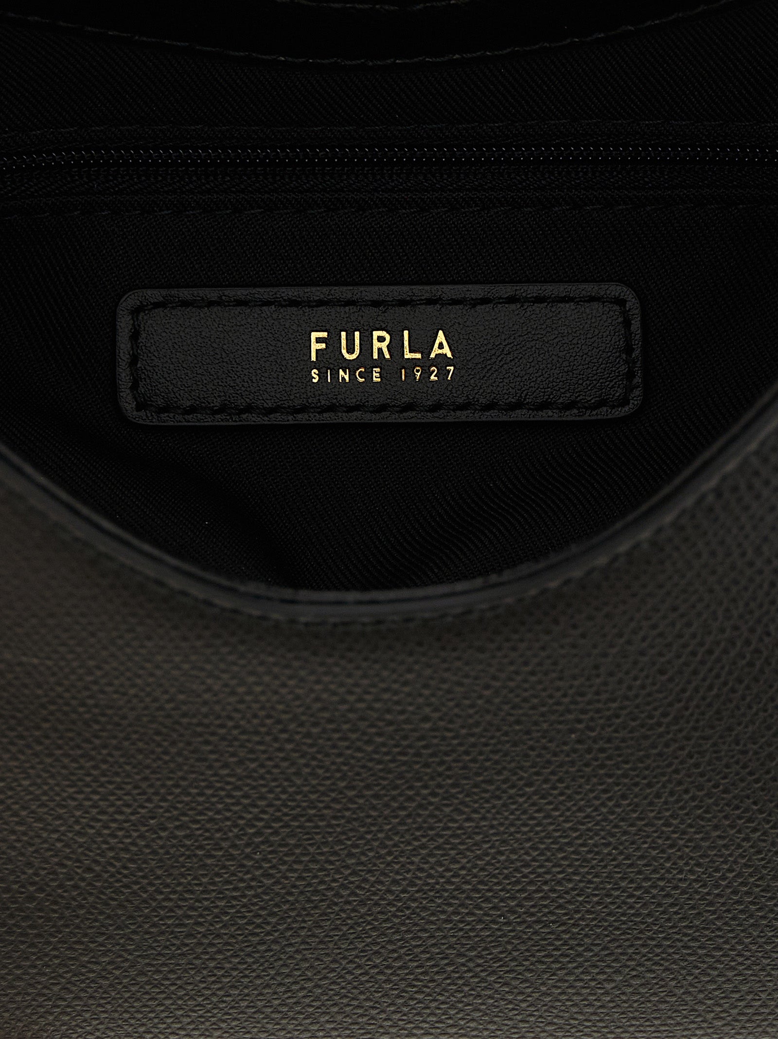 Furla Black Calfskin Handbag Furla