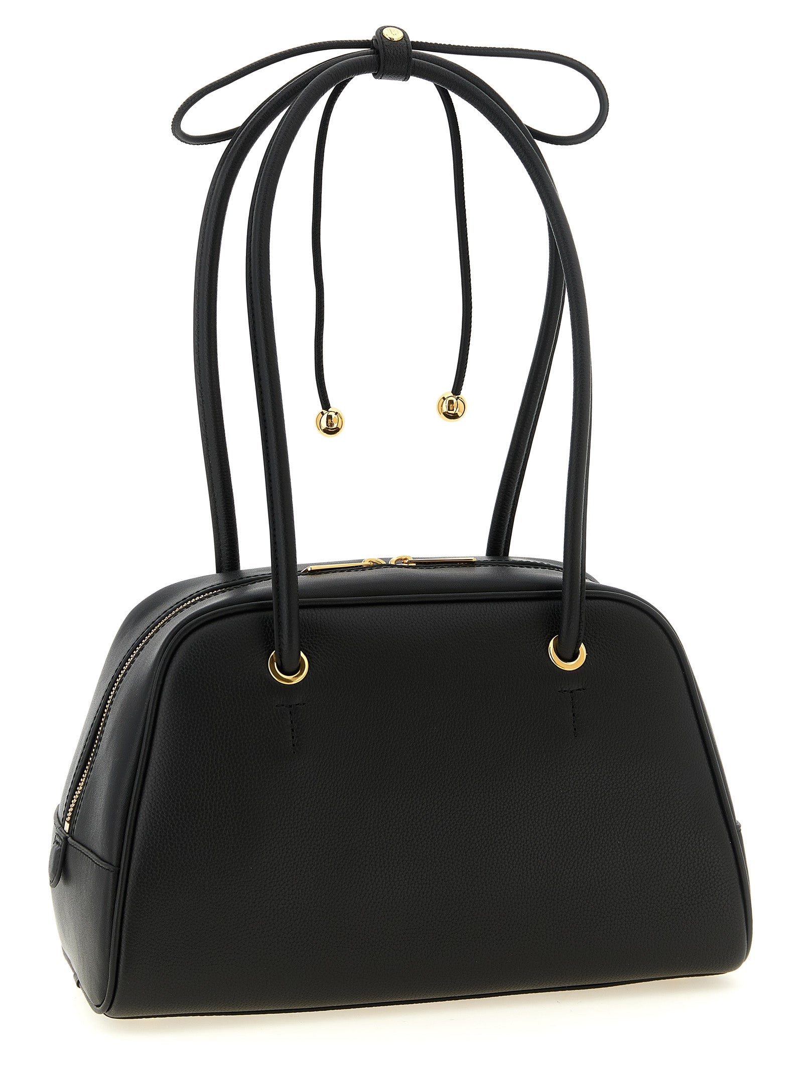 Furla Black Calfskin Handbag
