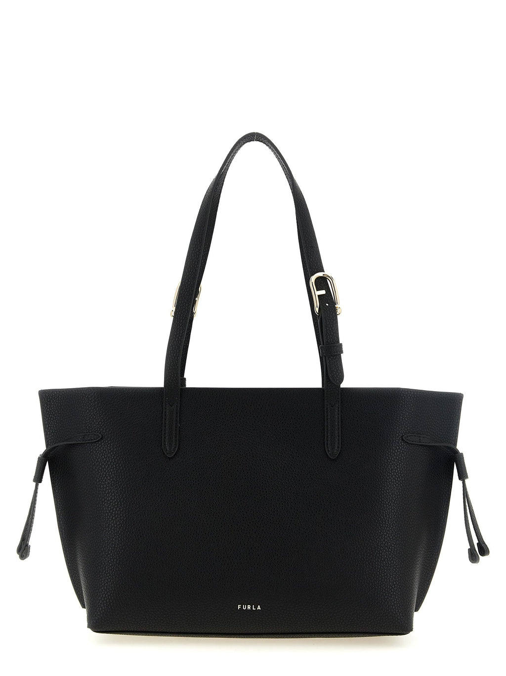Furla Black Calfskin Tote Bag Furla
