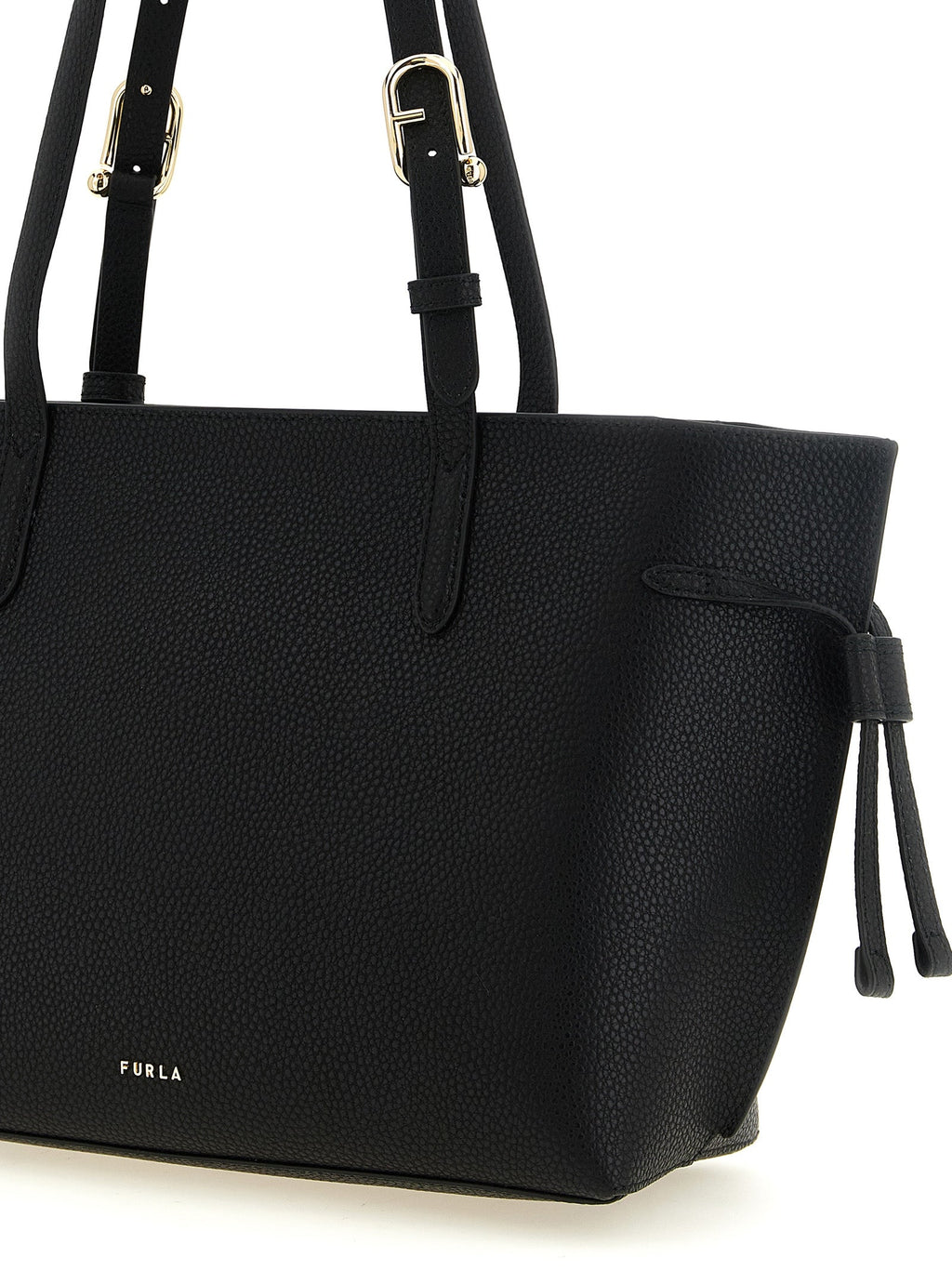 Furla Black Calfskin Tote Bag Furla