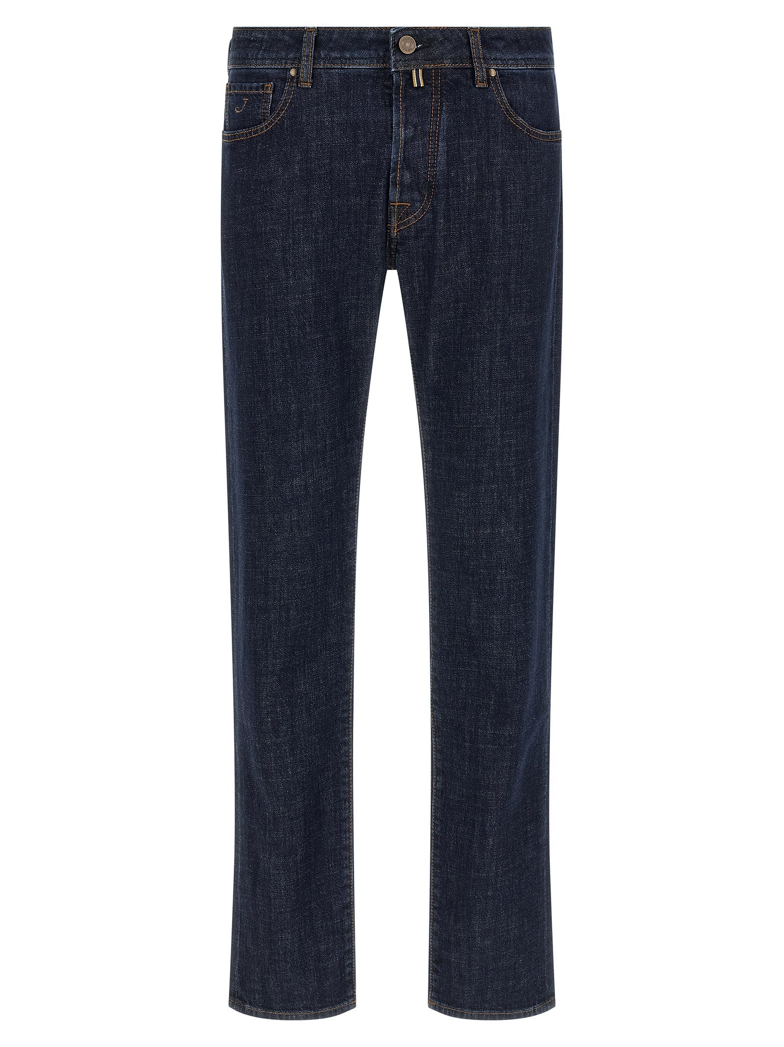 Jacob Cohen Blue Cotton Slim Fit Jeans