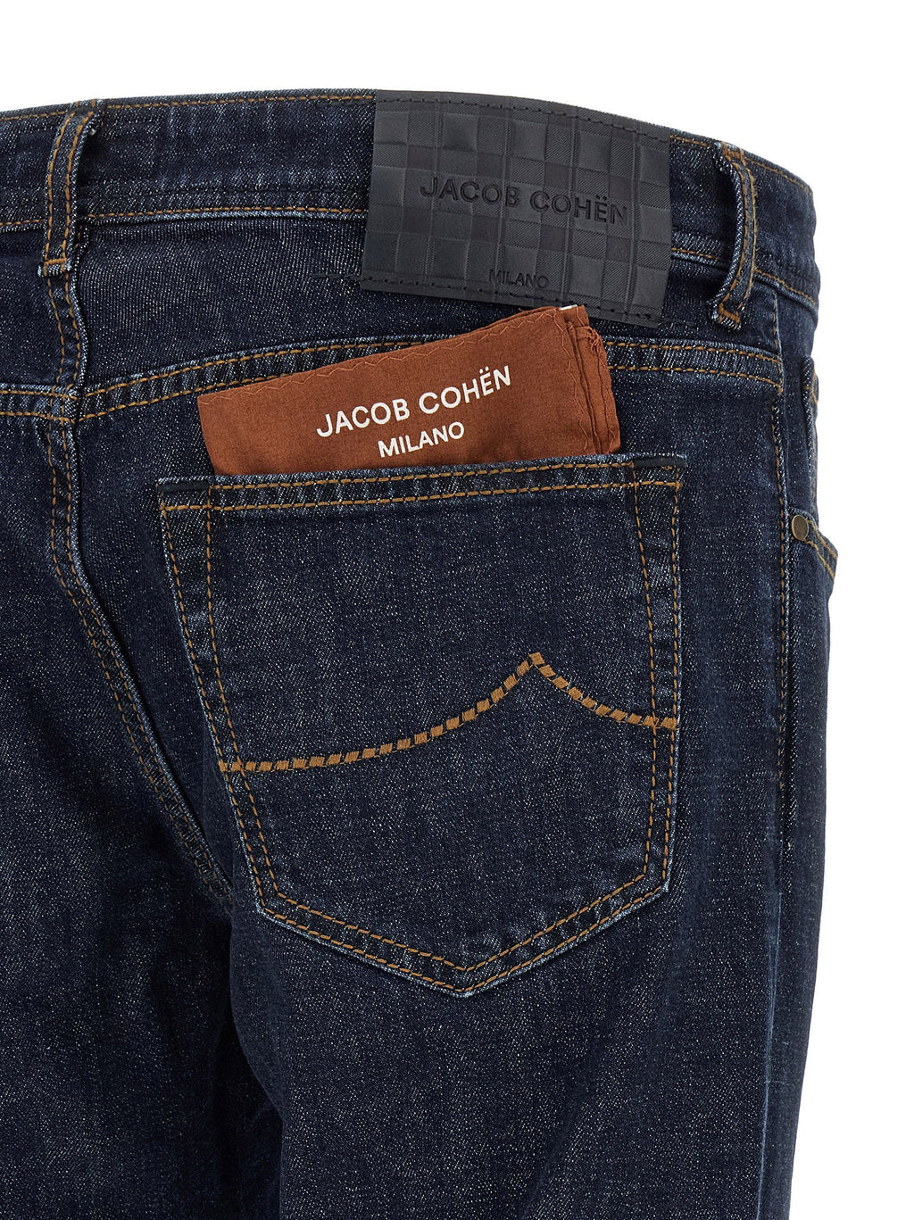 Jacob Cohen Blue Cotton Slim Fit Jeans