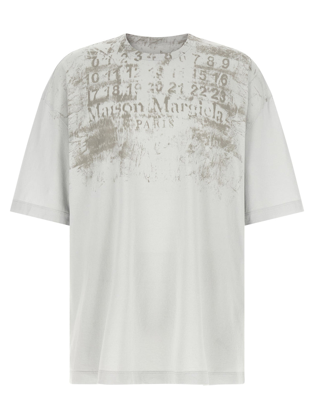 Maison Margiela Gray Cotton T-Shirt Maison Margiela