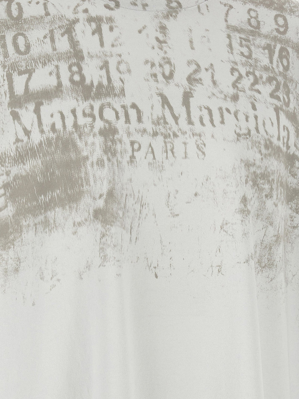 Maison Margiela Gray Cotton T-Shirt Maison Margiela