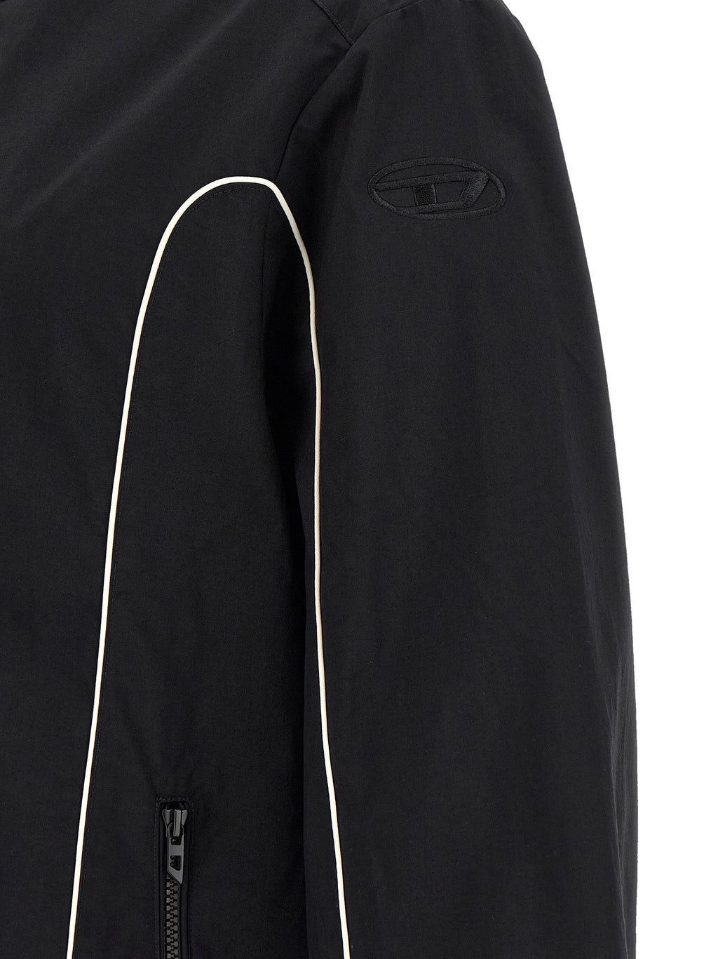 Diesel Black Polyamide Shell Jacket