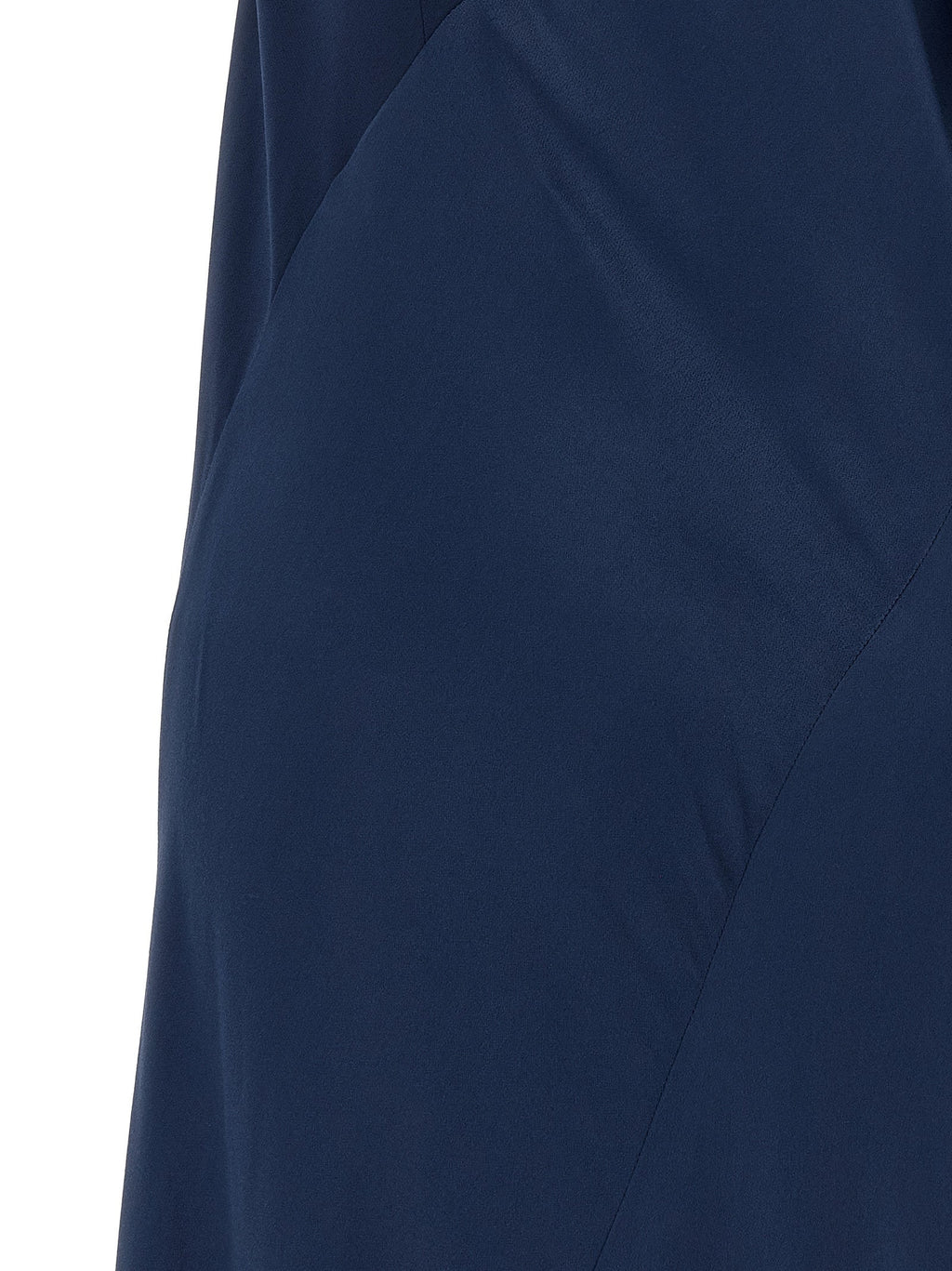 Alberta Ferretti Blue Viscose Long Dress