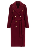 Alberta Ferretti Multicolor Wool Coat Alberta Ferretti