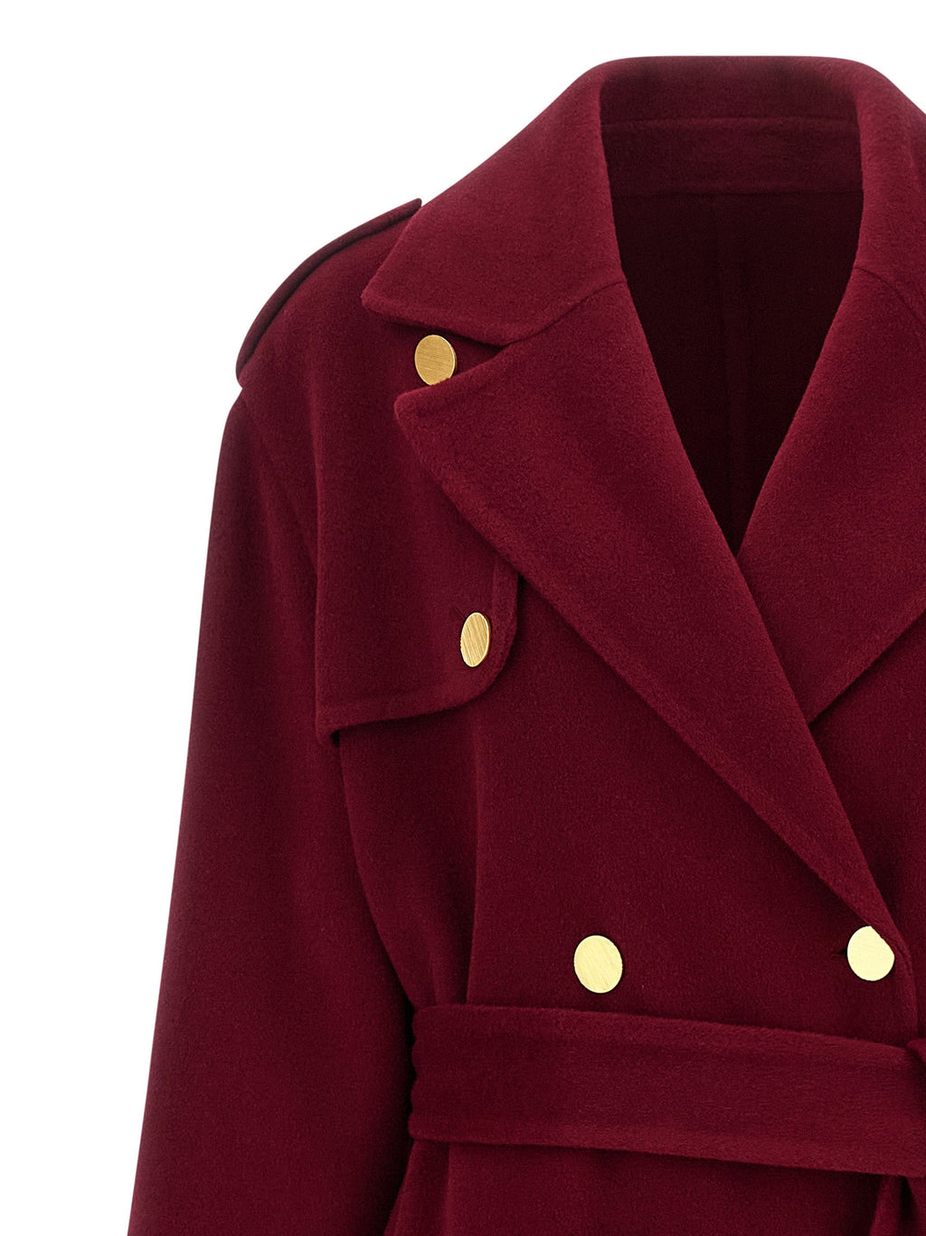 Alberta Ferretti Multicolor Wool Coat Alberta Ferretti