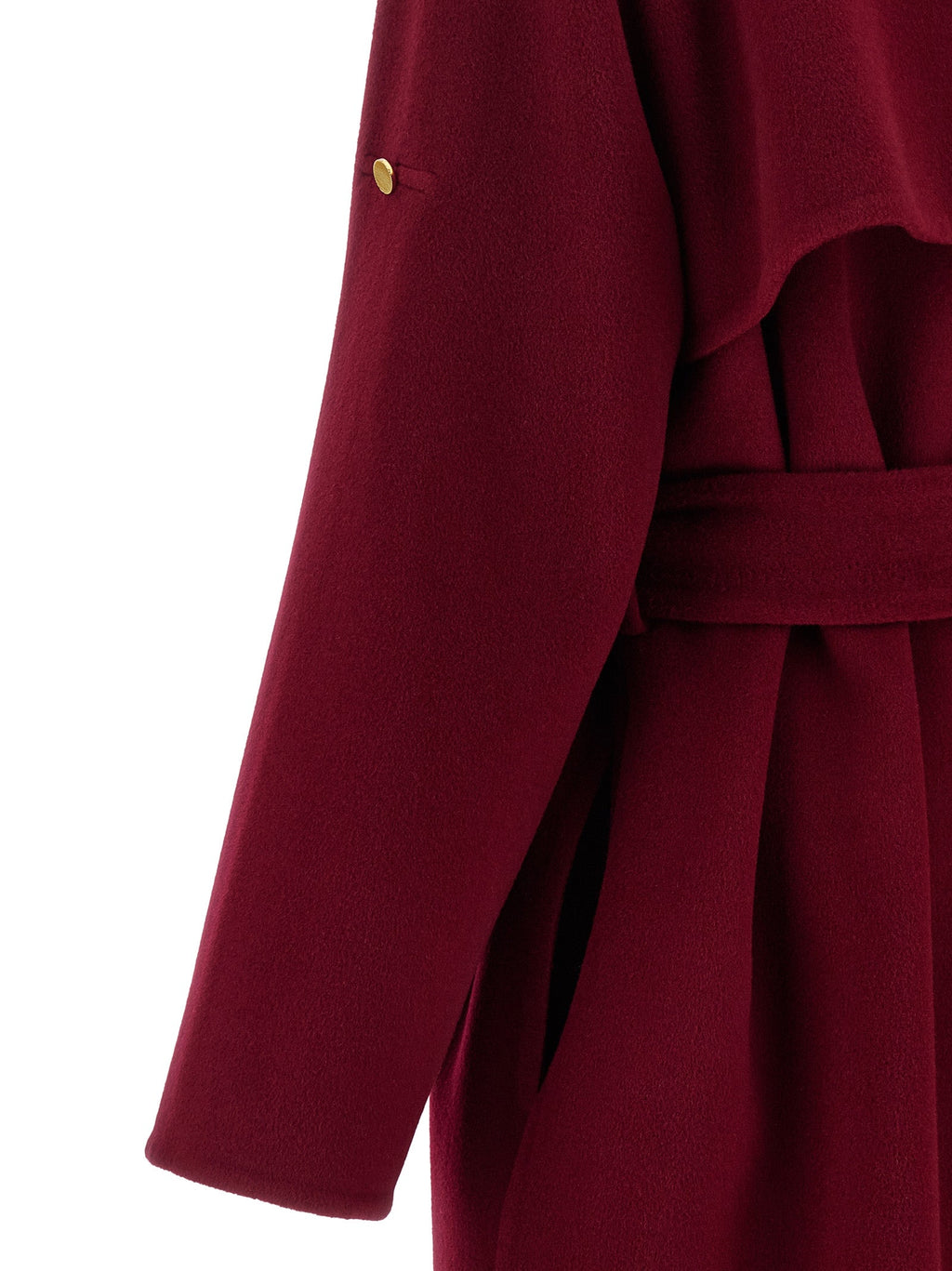 Alberta Ferretti Multicolor Wool Coat Alberta Ferretti
