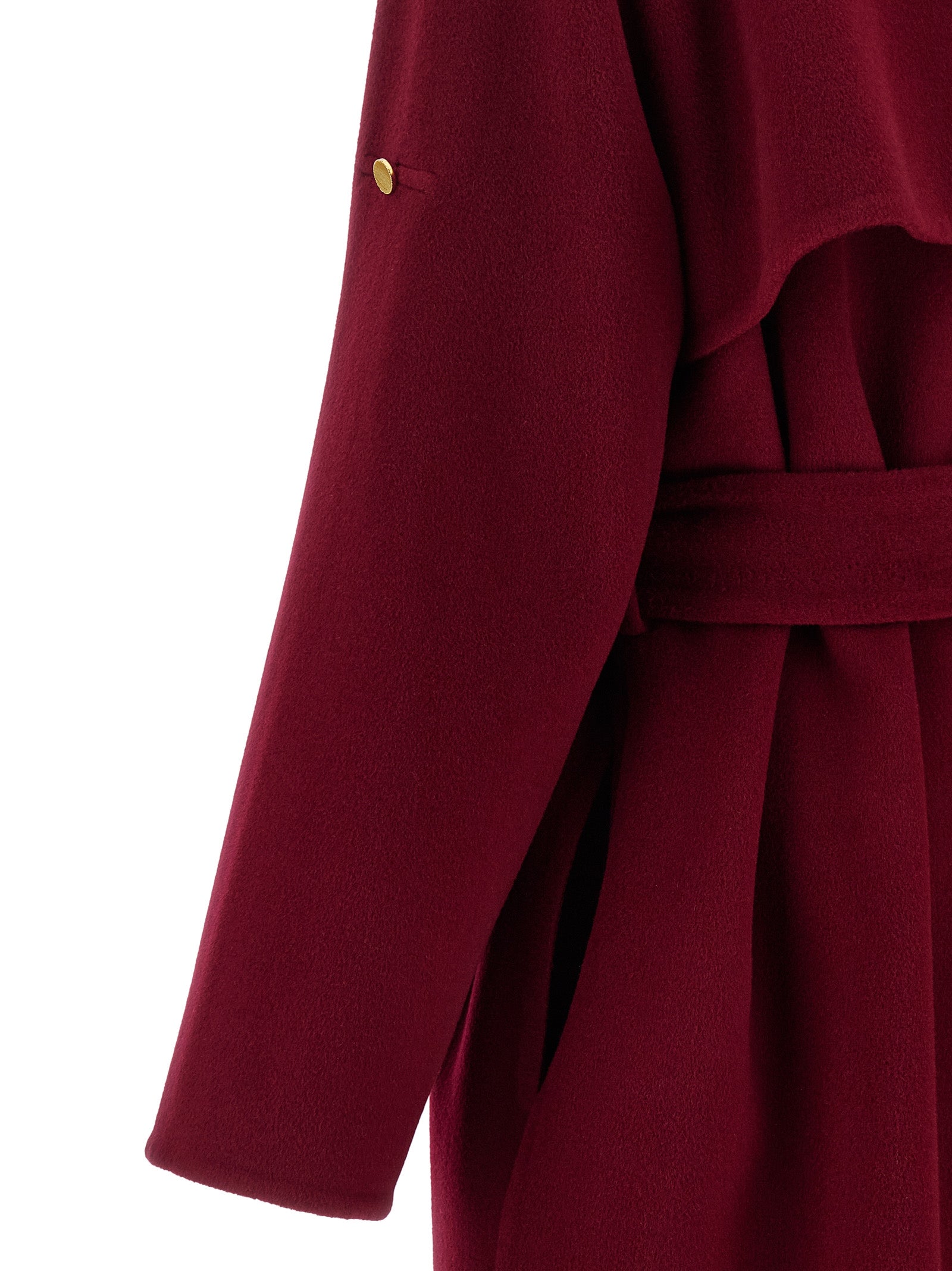 Alberta Ferretti Multicolor Wool Coat Alberta Ferretti