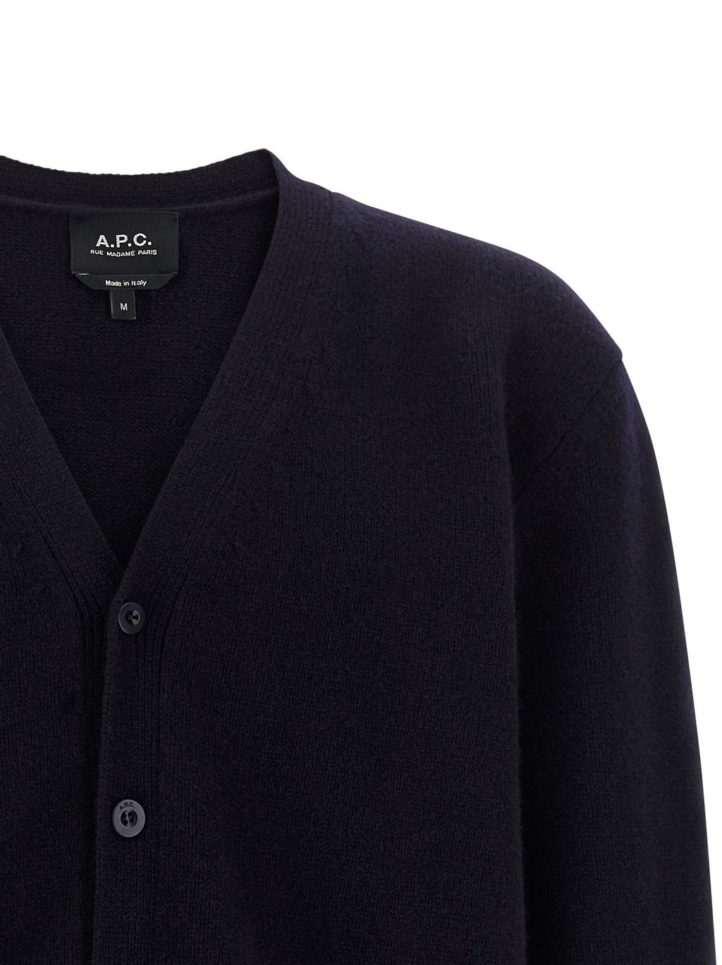 A.P.C. Blue Wool Cardigan