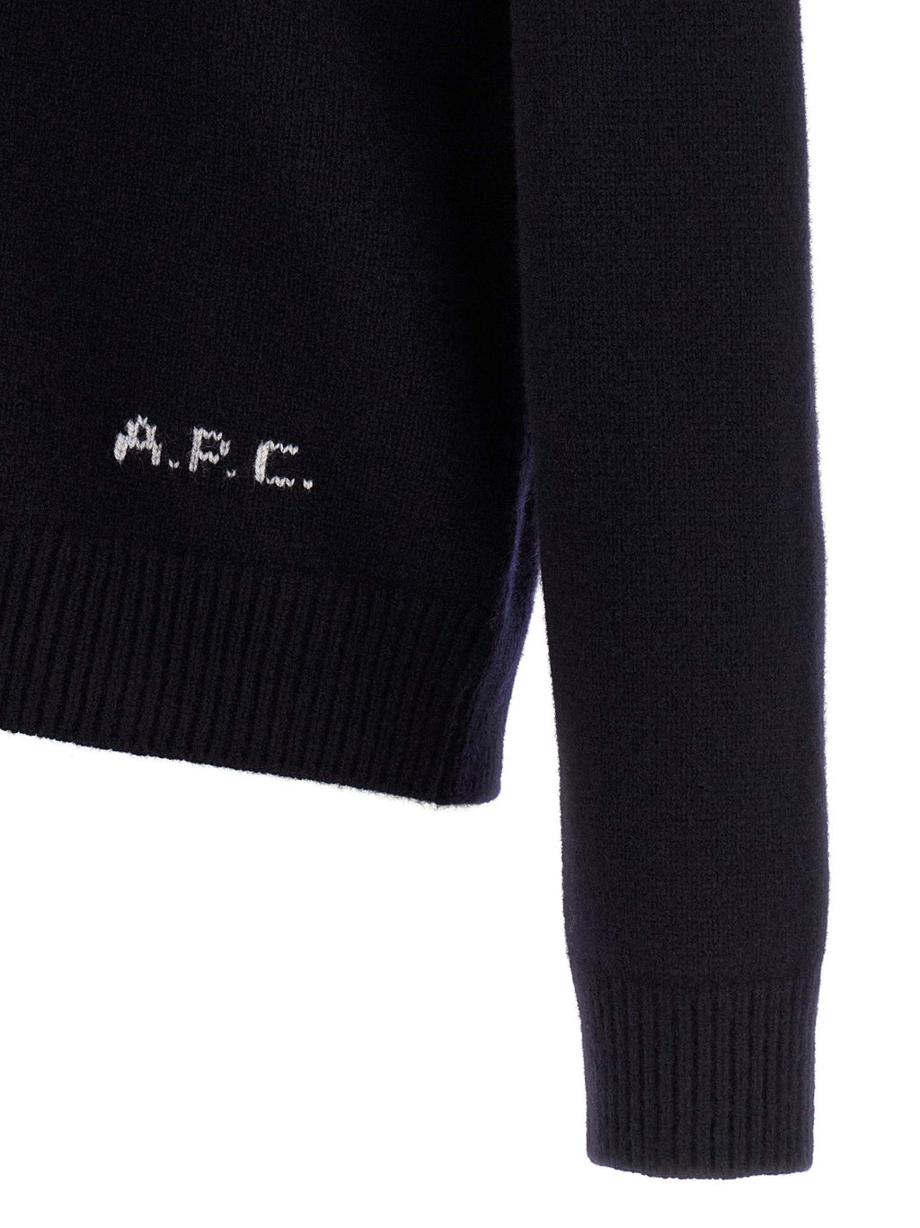 A.P.C. Blue Wool Cardigan
