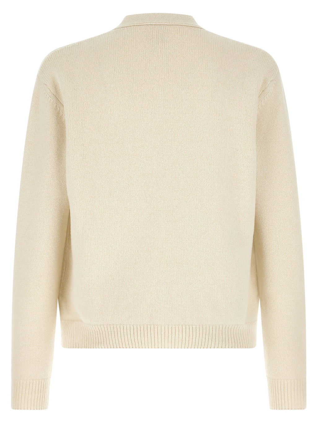 A.P.C. White Wool Cardigan
