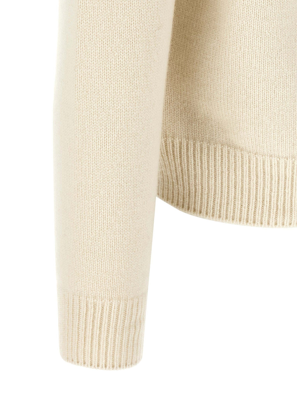 A.P.C. White Wool Cardigan