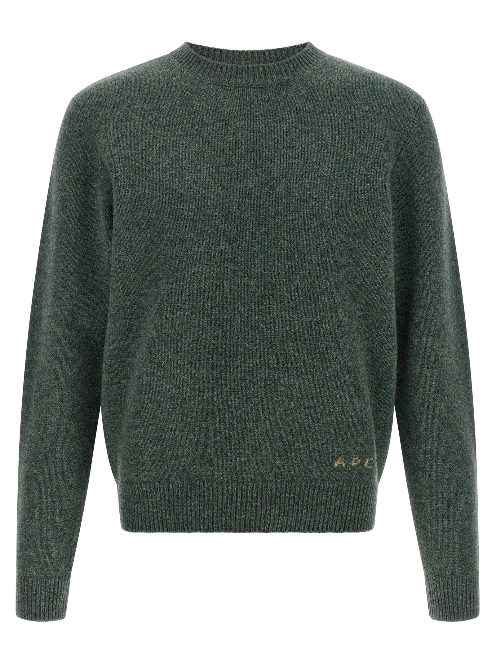 A.P.C. Bicolor Wool Cardigan
