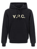 A.P.C. Black Cotton Hoodie A.P.C.