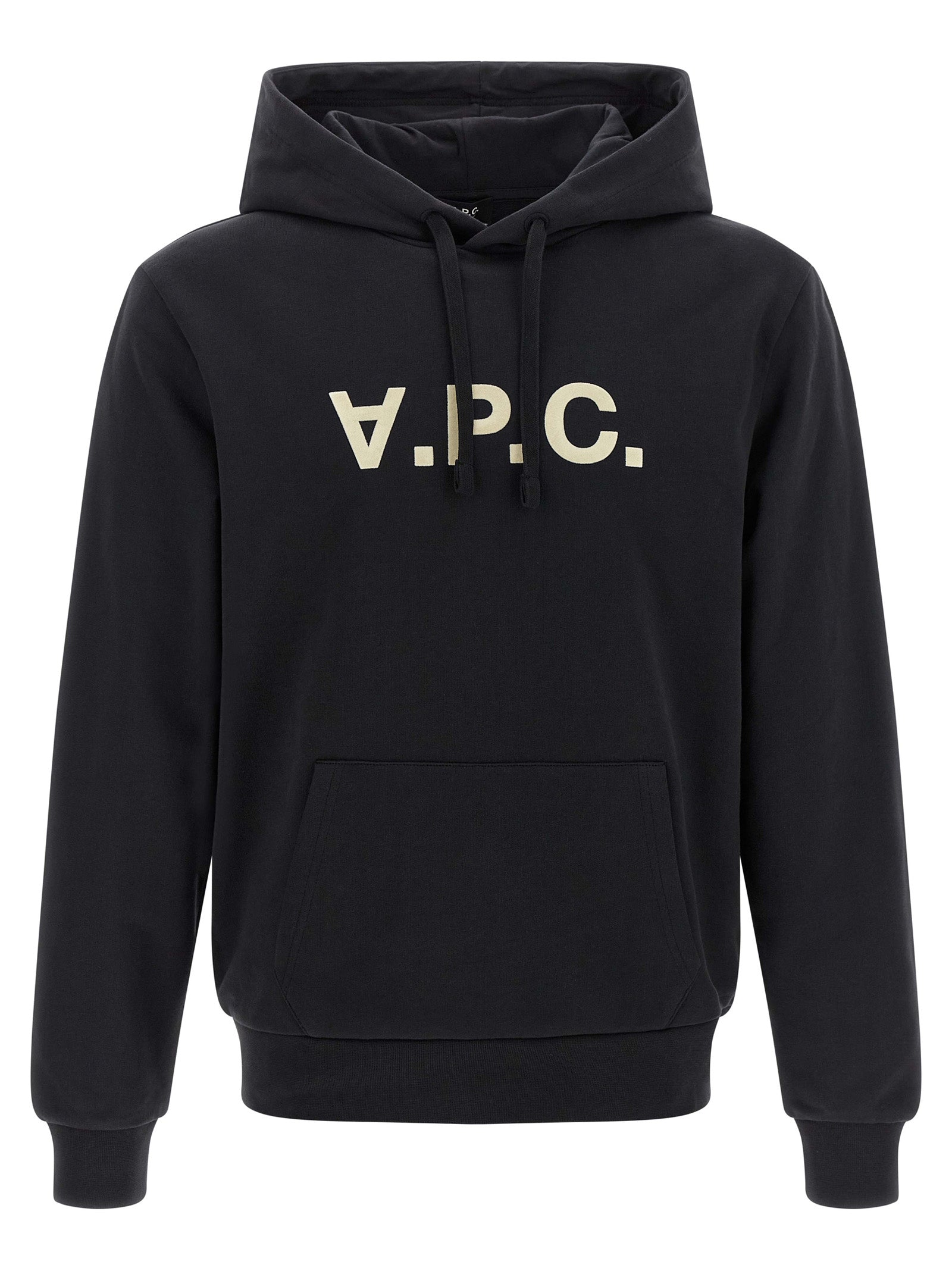A.P.C. Black Cotton Hoodie A.P.C.