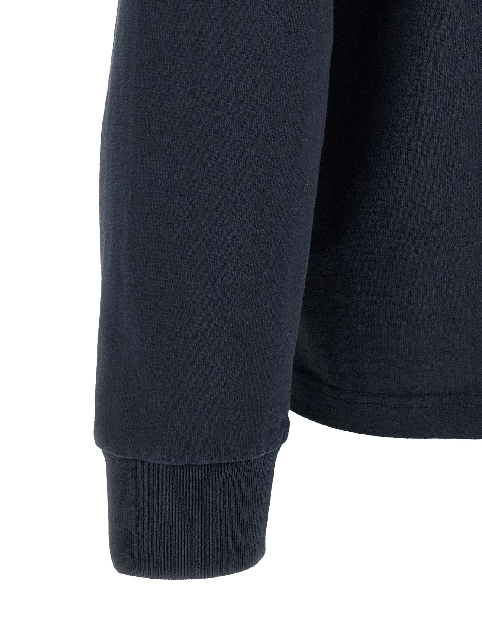 A.P.C. Blue Cotton Polo Shirt