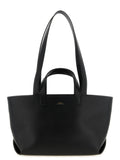 A.P.C. Black Cowhide Tote Bag